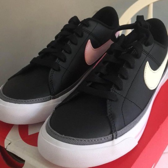 BRAND NEW youth girl Nike court legacy se leather shoes size 5Y - Picture 6 of 7